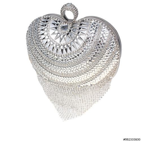 Evening Bag Silver Evening Bag Silver
