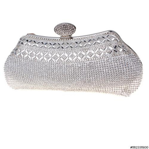 Evening Bag Silver Evening Bag Silver