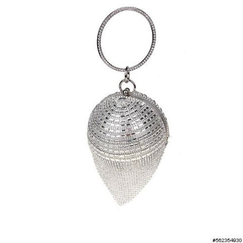 Evening Bag Silver Evening Bag Silver
