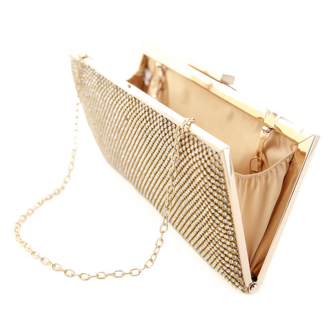 Crystal Mesh Frame Clutch Crystal Mesh Frame Clutch
