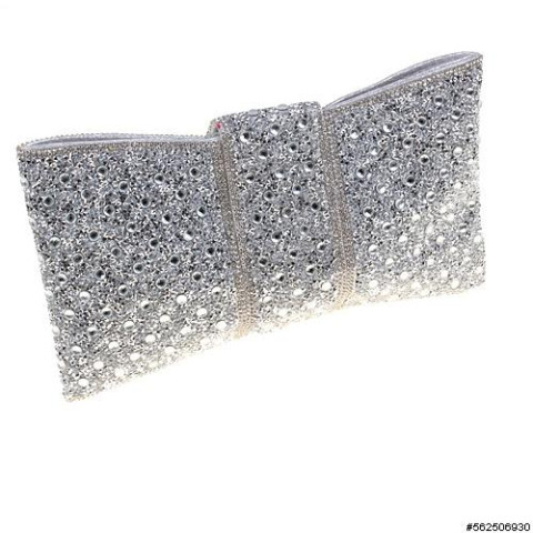Evening Bag Silver Evening Bag Silver