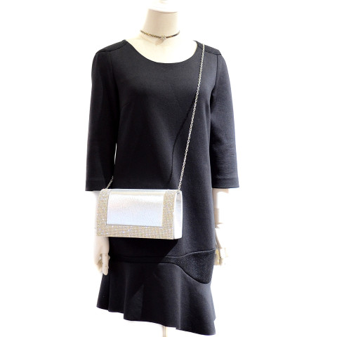 Glitter Crystal Frame Clutch Glitter Crystal Frame Clutch