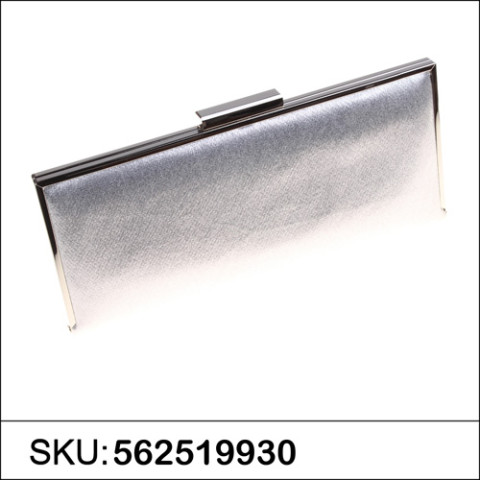 Metallic Rectangle Frame Clutch Metallic Rectangle Frame Clutch