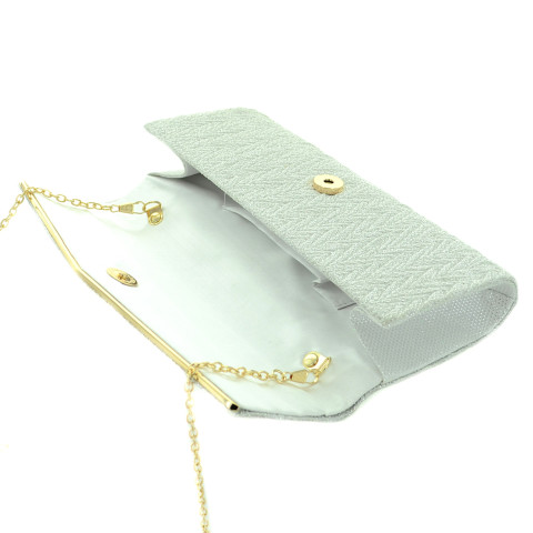 Glitter Embossed Clutch Glitter Embossed Clutch