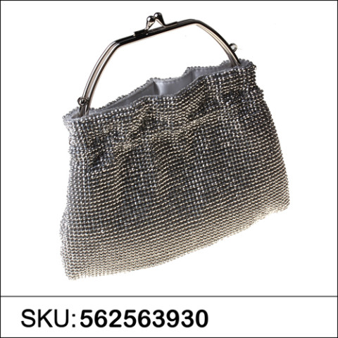 Evening Bag Silver Evening Bag Silver