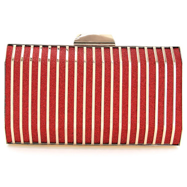 Glitter Frame Clutch