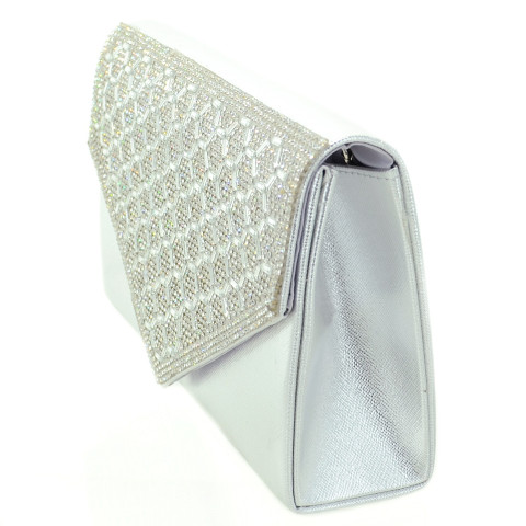 Evening Bag Silver Evening Bag Silver