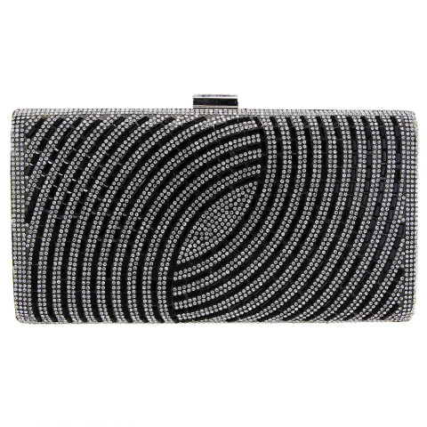 Crystal-Embellished Evening Clutch Crystal-Embellished Evening Clutch