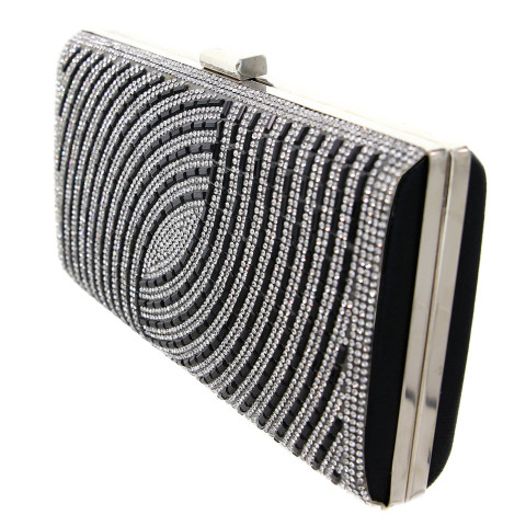 Crystal-Embellished Evening Clutch Crystal-Embellished Evening Clutch