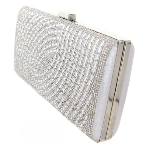 Crystal-Embellished Evening Clutch Crystal-Embellished Evening Clutch