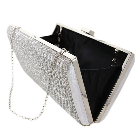 Crystal-Embellished Evening Clutch Crystal-Embellished Evening Clutch