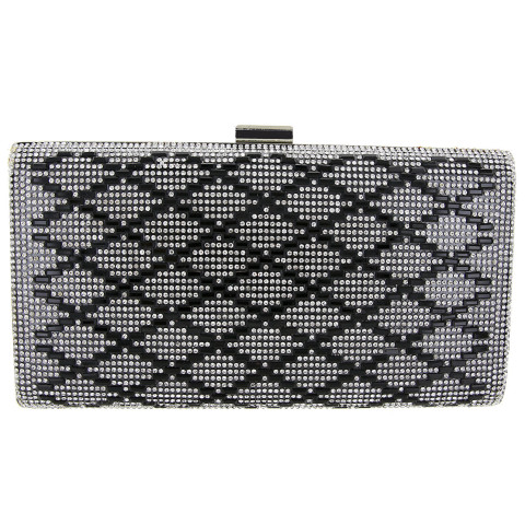 Crystal-Embellished Evening Clutch Crystal-Embellished Evening Clutch