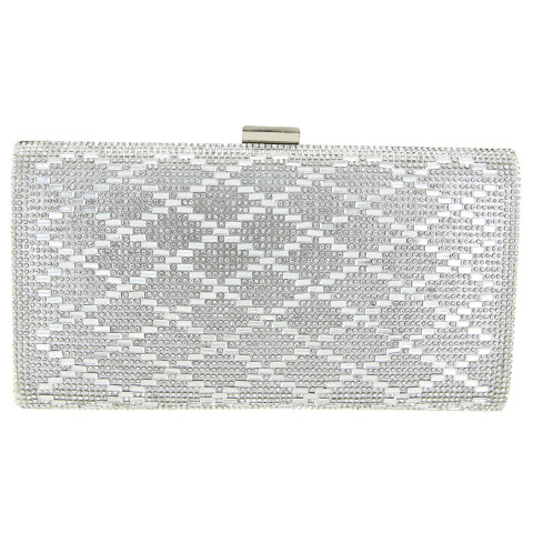 Crystal-Embellished Evening Clutch Crystal-Embellished Evening Clutch