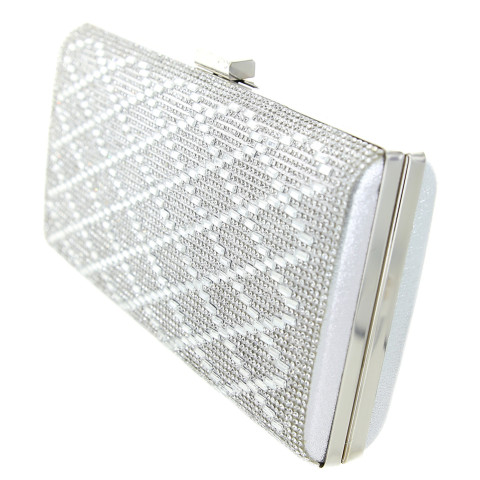 Crystal-Embellished Evening Clutch Crystal-Embellished Evening Clutch