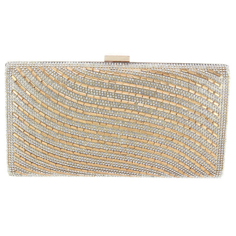 Crystal-Embellished Evening Clutch Crystal-Embellished Evening Clutch
