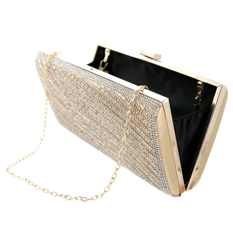 Crystal-Embellished Evening Clutch Crystal-Embellished Evening Clutch