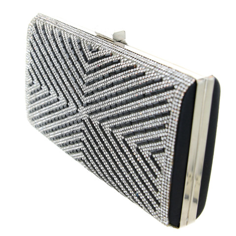Crystal-Embellished Evening Clutch Crystal-Embellished Evening Clutch
