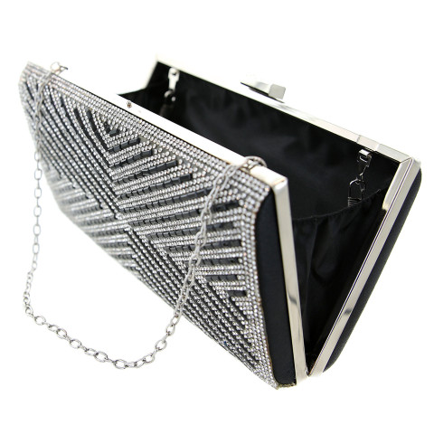Crystal-Embellished Evening Clutch Crystal-Embellished Evening Clutch