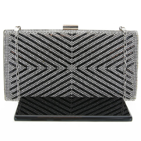 Crystal-Embellished Evening Clutch Crystal-Embellished Evening Clutch