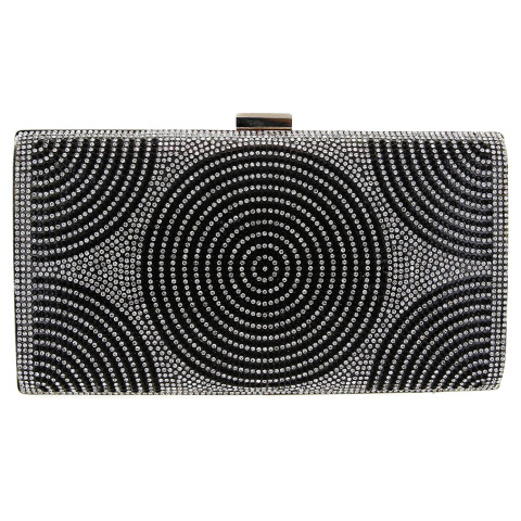 Crystal-Embellished Evening Clutch Crystal-Embellished Evening Clutch