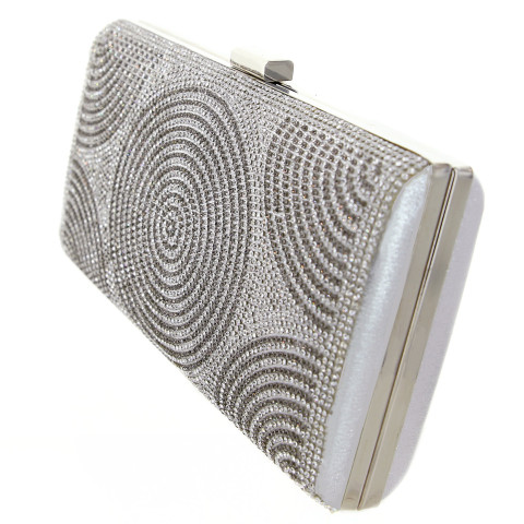 Crystal-Embellished Evening Clutch Crystal-Embellished Evening Clutch
