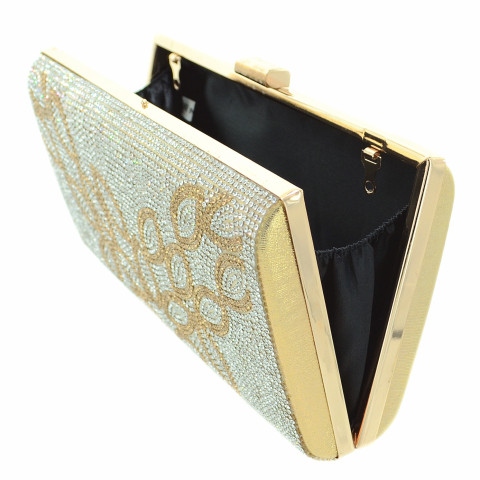 Crystal Frame Clutch Crystal Frame Clutch