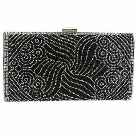 Crystal-Embellished Evening Clutch Crystal-Embellished Evening Clutch
