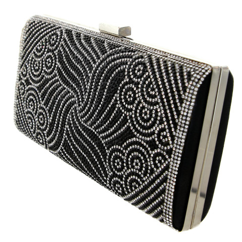 Crystal-Embellished Evening Clutch Crystal-Embellished Evening Clutch
