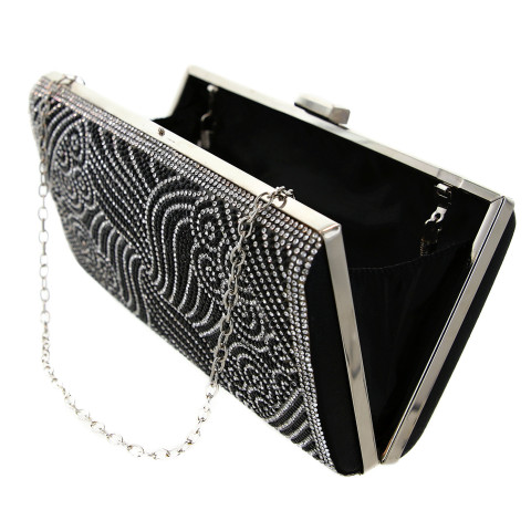 Crystal-Embellished Evening Clutch Crystal-Embellished Evening Clutch