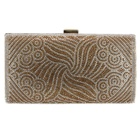 Crystal-Embellished Evening Clutch Crystal-Embellished Evening Clutch