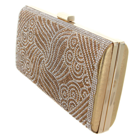 Crystal-Embellished Evening Clutch Crystal-Embellished Evening Clutch
