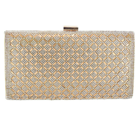 Crystal-Embellished Evening Clutch Crystal-Embellished Evening Clutch