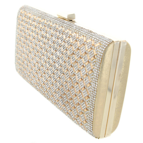 Crystal-Embellished Evening Clutch Crystal-Embellished Evening Clutch
