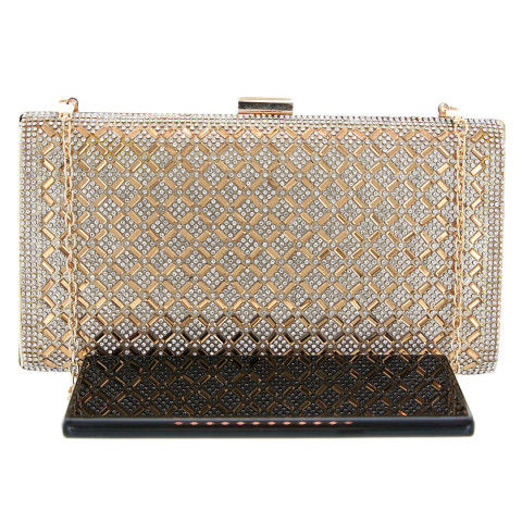 Crystal-Embellished Evening Clutch Crystal-Embellished Evening Clutch