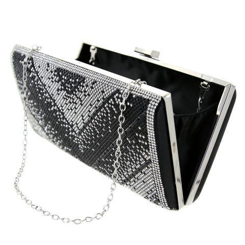 Crystal-Embellished Evening Clutch Crystal-Embellished Evening Clutch
