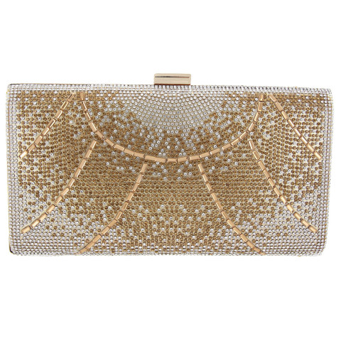 Crystal-Embellished Evening Clutch Crystal-Embellished Evening Clutch