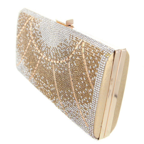 Crystal-Embellished Evening Clutch Crystal-Embellished Evening Clutch