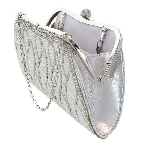 Evening Bag Silver Evening Bag Silver
