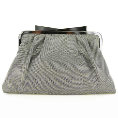 Bow Top Glitter Metallic Clutch/Evening Bag Bow Top Glitter Metallic Clutch/Evening Bag