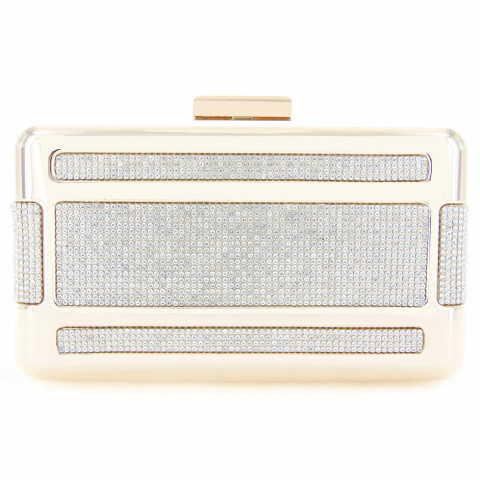 Crystal-Embellished Frame Clutch Crystal-Embellished Frame Clutch