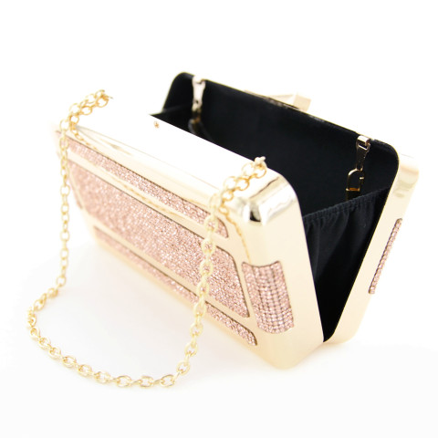 Crystal-Embellished Frame Clutch Crystal-Embellished Frame Clutch