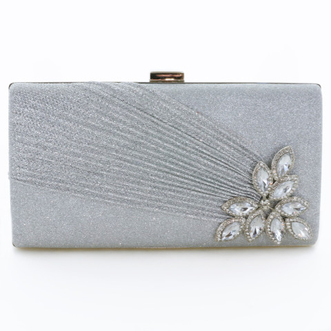 Evening Bag Silver Evening Bag Silver