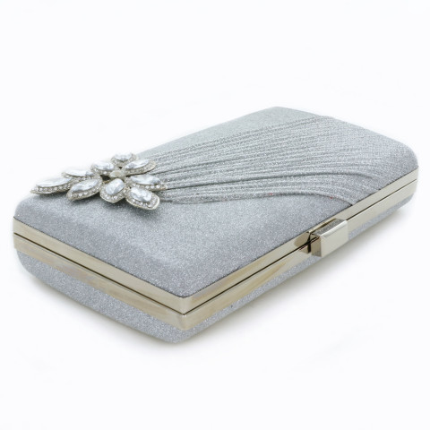Evening Bag Silver Evening Bag Silver