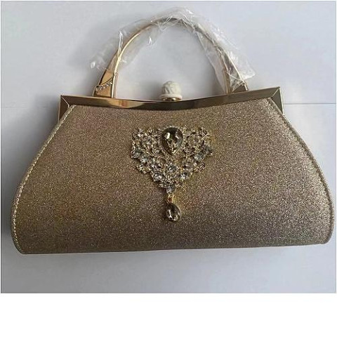 Evening Bag Gold Evening Bag Gold