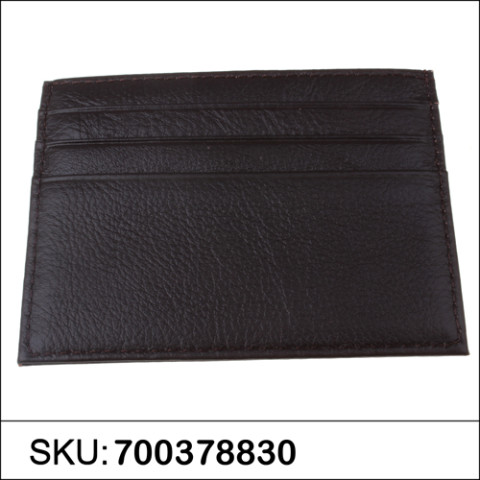 LEATHER WALLER Brown LEATHER WALLER Brown