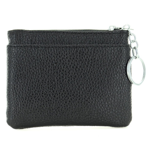 LEATHER WALLER Black LEATHER WALLER Black